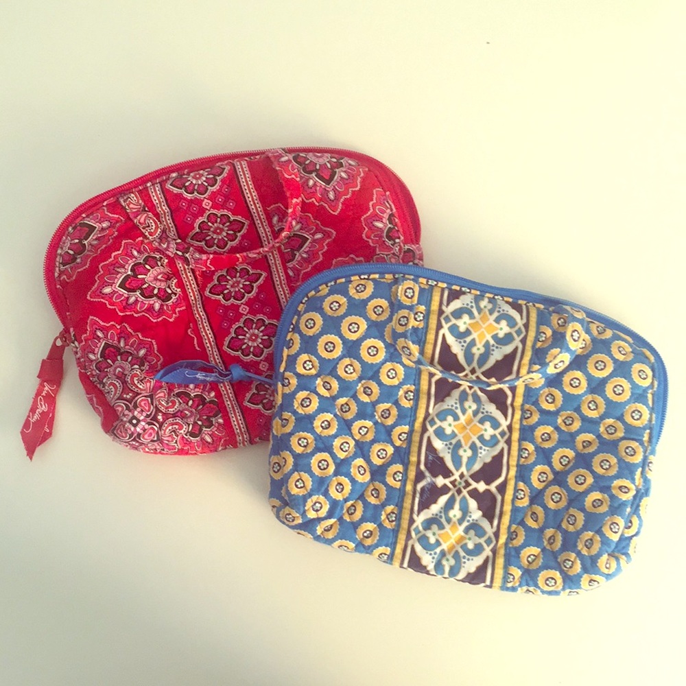 Vera Bradley makeup bags